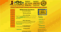 Desktop Screenshot of momonaturkost.de